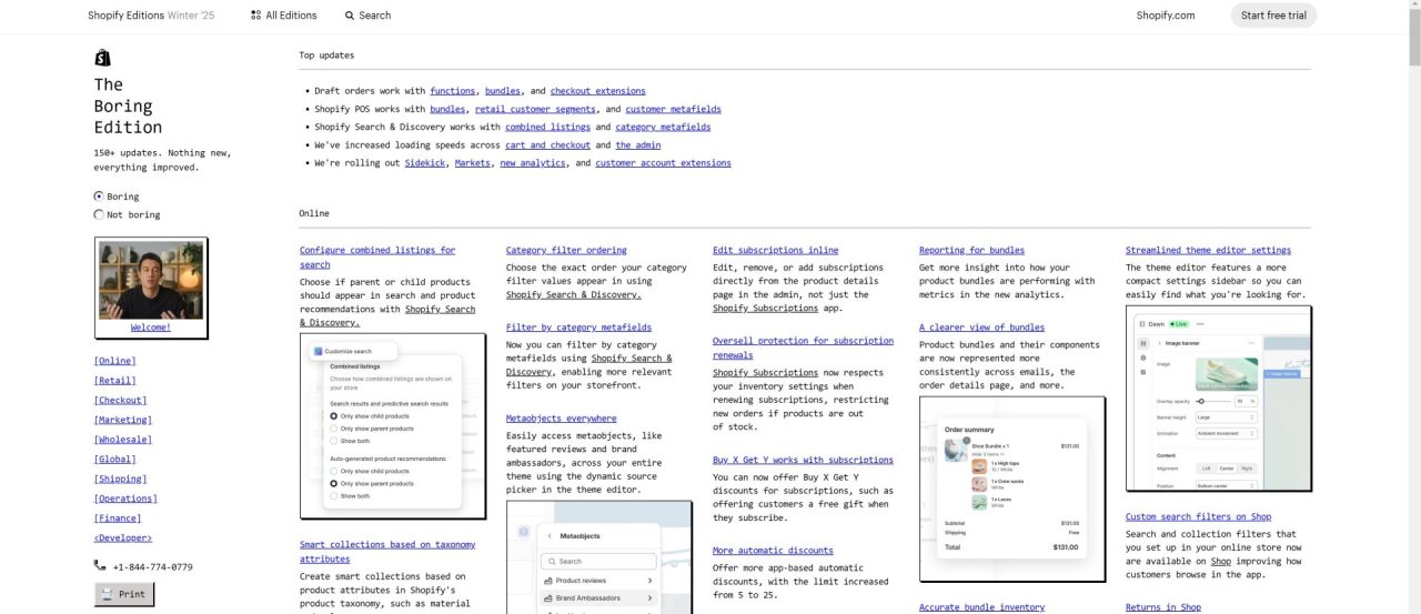 découvrez les dernières nouveautés shopify d'octobre 2025 ! explorez les nouvelles fonctionnalités, mises à jour et améliorations qui transformeront votre expérience e-commerce. restez à jour et optimisez votre boutique en ligne avec ces innovations indispensables.
