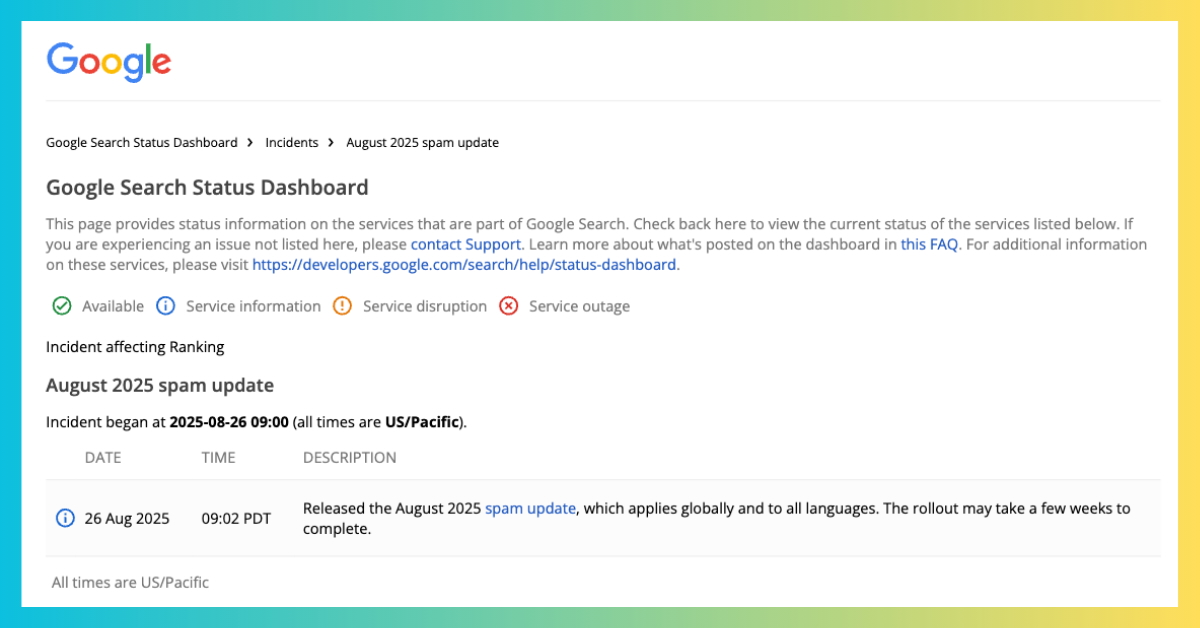 découvrez les dernières mises à jour anti-spam de google, leur impact sur le référencement et les bonnes pratiques pour protéger votre site web des sanctions et améliorer votre visibilité.